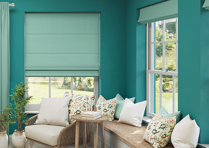 Ascot, Duckegg - Twist&Fit Roman Blind - Image 3